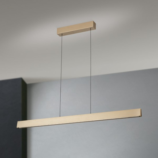 Orion Tara matt arany LED függesztett lámpa (ORI-HL 6-1716/120_GO) LED 2 izzós IP20