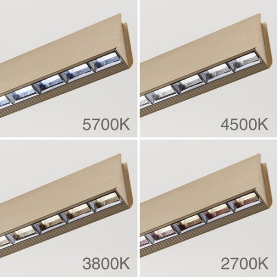 Orion Tara matt arany LED függesztett lámpa (ORI-HL 6-1716/120_GO) LED 2 izzós IP20