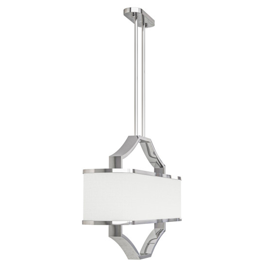 Orlicki Design Gerdo Ovale Cromo króm-fehér függesztett lámpa (OR-OR84849) E14 6 izzós IP20