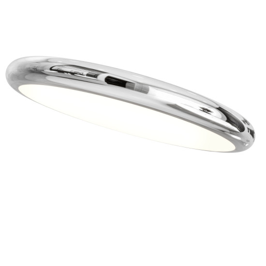 Orlicki Design Piatto Cromo 80 króm-fehér LED mennyezeti lámpa (OR-OR81190) LED 1 izzós IP20