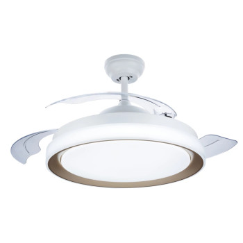 PHILIPS BLISS aranysárga-fehér LED ventilátor lámpa (PHI-8719514408531) LED 2 izzós IP20