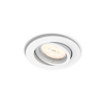 PHILIPS ENNEPER fehér LED mennyezetbe építhető lámpa (PHI-8718696160367) GU10 1 izzós IP20