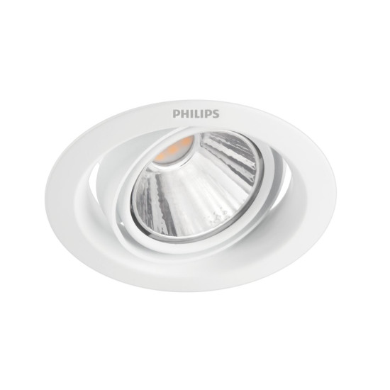 PHILIPS POMERON fehér LED mennyezetbe építhető lámpa (PHI-8718696173824) LED 1 izzós IP20