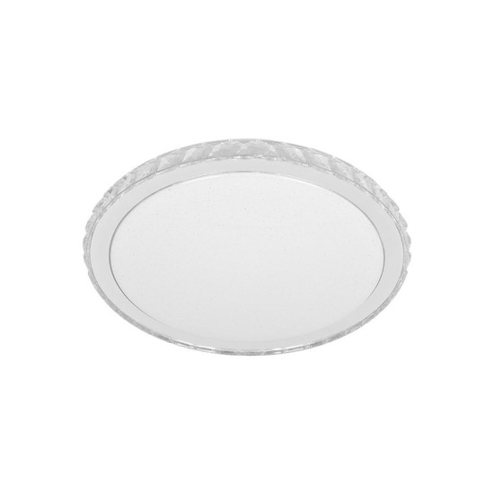 Prezent Mayon króm-fehér LED mennyezeti lámpa (PRE-71321) LED 1 izzós IP20