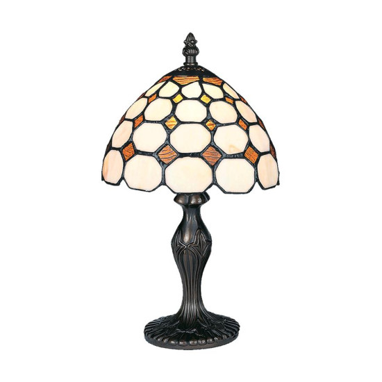 Prezent Tiffany színes Tiffany asztali lámpa (PRE-101) E14 1 izzós IP20