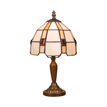 Prezent Tiffany színes Tiffany asztali lámpa (PRE-214) E14 1 izzós IP20