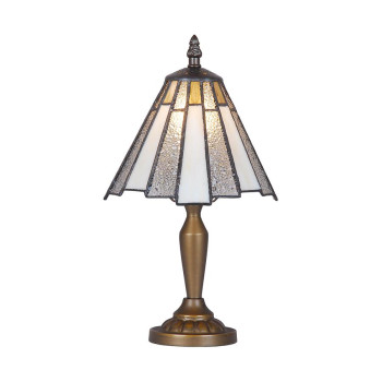 Prezent Tiffany színes Tiffany asztali lámpa (PRE-219) E14 1 izzós IP20