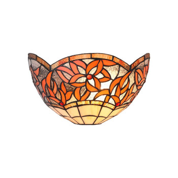 Prezent Tiffany színes Tiffany fali lámpa (PRE-234) E14 1 izzós IP20