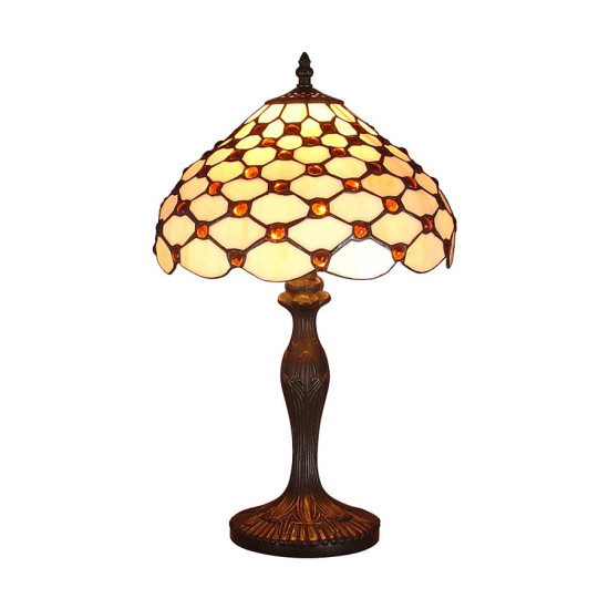 Prezent Tiffany színes Tiffany asztali lámpa (PRE-53) E27 1 izzós IP20