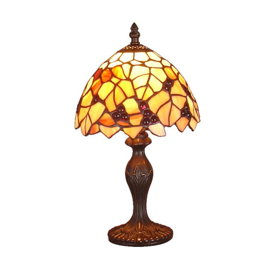 Prezent Tiffany színes Tiffany asztali lámpa (PRE-69) E14 1 izzós IP20