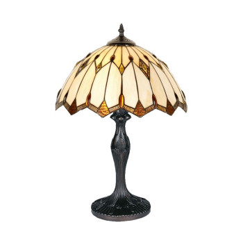 Prezent Tiffany színes Tiffany asztali lámpa (PRE-82) E27 1 izzós IP20
