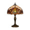 Prezent Tiffany színes Tiffany asztali lámpa (PRE-96) E27 1 izzós IP20