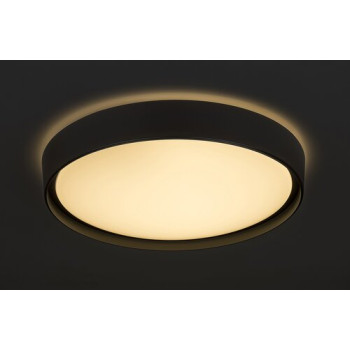 Rábalux Achilles fekete-fehér LED mennyezeti lámpa (RAB-3146) LED 1 izzós IP20