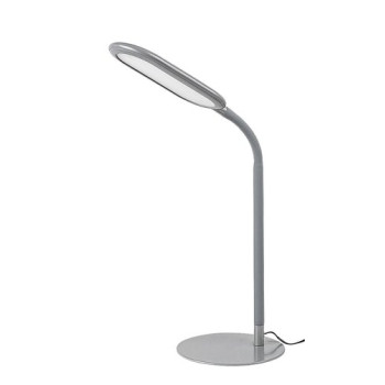 Rábalux Adelmo szürke-fehér LED asztali lámpa (RAB-74008) LED 1 izzós IP20