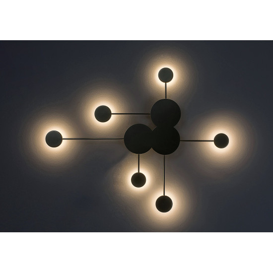 Rábalux Amadeo pezsgő arany LED fali lámpa (RAB-71276) LED 1 izzós IP20