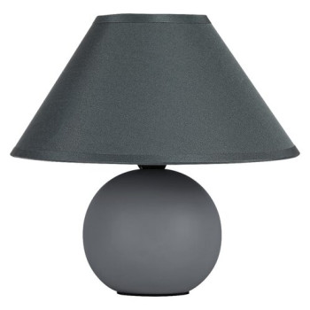 Rábalux Ariel szürke asztali lámpa (RAB-2146) E14 1 izzós IP20