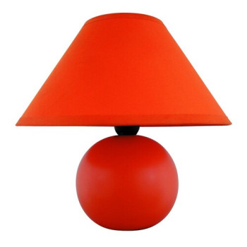 Rábalux Ariel narancs asztali lámpa (RAB-4904) E14 1 izzós IP20