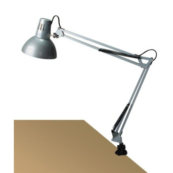 Rábalux Arno ezüst asztali lámpa (RAB-4216) E27 1 izzós IP20