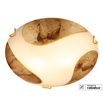 Rábalux Art gold fehér-arany mennyezeti lámpa (RAB-1941) E27 1 izzós IP20
