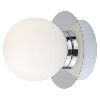 Rábalux Becca króm-fehér fürdőszobai fali lámpa (RAB-2110) G9 1 izzós IP44