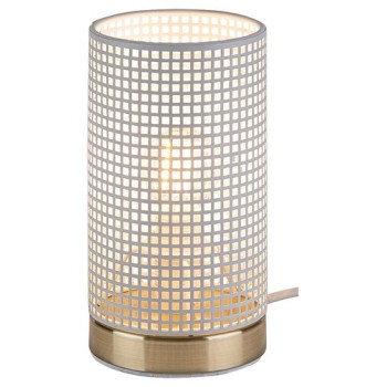 Rábalux Boogie arany-fehér asztali lámpa (RAB-3179) E14 1 izzós IP20