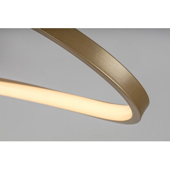 Rábalux Castiel arany LED mennyezeti lámpa (RAB-72116) LED 1 izzós IP20