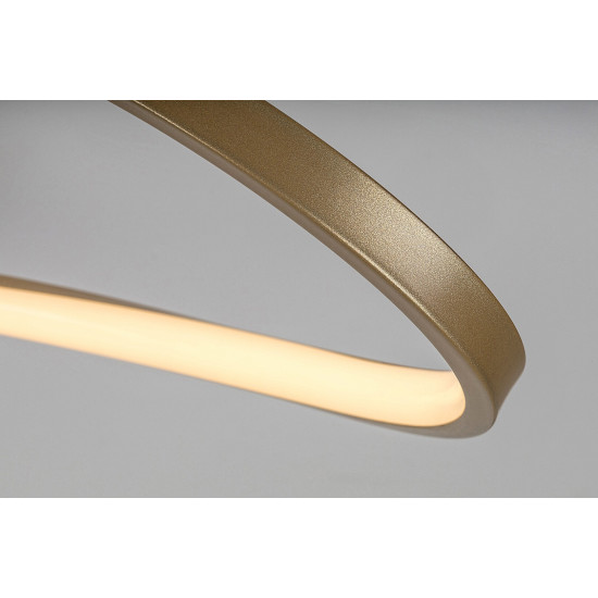 Rábalux Castiel arany LED mennyezeti lámpa (RAB-72116) LED 1 izzós IP20