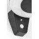 Rábalux Certovo fekete-fehér LED kültéri napelemes mozgásérzékelős fali lámpa (RAB-77010) LED 1 izzós IP44