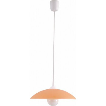 Rábalux Cupola range narancs-fehér függesztett lámpa (RAB-4613) E27 1 izzós IP20