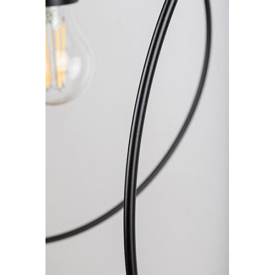 Rábalux Dilara fekete függesztett lámpa (RAB-72019) E27 3 izzós IP20