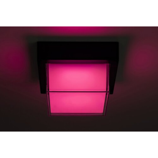 Rábalux Durbe fekete-fehér LED kültéri fali lámpa / LED kültéri mennyezeti lámpa (RAB-7247) LED 1 izzós IP54