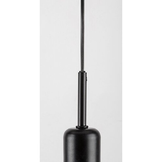 Rábalux Dvora matt fekete függesztett lámpa (RAB-72023) E27 3 izzós IP20