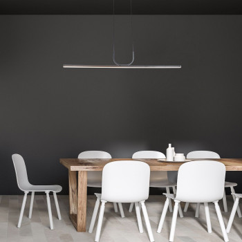 Rábalux Elia matt fekete LED függesztett lámpa (RAB-72127) LED 1 izzós IP20