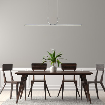 Rábalux Elia króm LED függesztett lámpa (RAB-72129) LED 1 izzós IP20