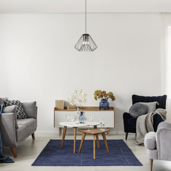 Rábalux Emerencia fekete függesztett lámpa (RAB-72372) E27 1 izzós IP20