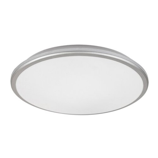 Rábalux Engon ezüst-fehér LED mennyezeti lámpa (RAB-71127) LED 1 izzós IP20