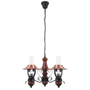 Rábalux Enna bronz-fekete csillár (RAB-7860) E14 3 izzós IP20