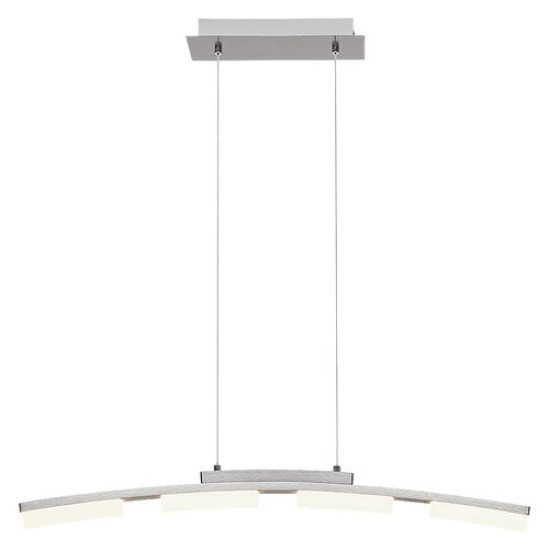 Rábalux Eucalyptus matt króm függesztett lámpa (RAB-2957) LED 1 izzós IP20