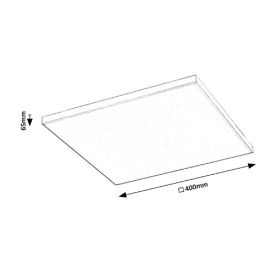 Rábalux Faramir fehér LED beépíthető lámpa (RAB-71002) LED 1 izzós IP20