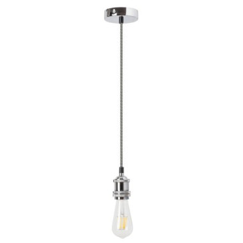 Rábalux Fixy ezüst függesztett lámpa (RAB-1418) E27 1 izzós IP20