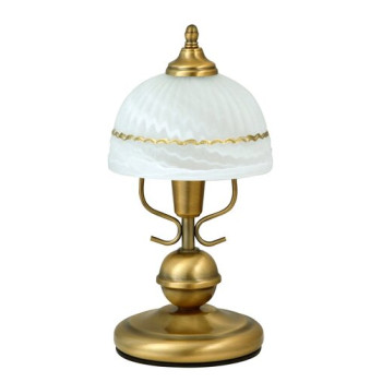 Rábalux Flossi bronz-fehér asztali lámpa (RAB-8812) E14 1 izzós IP20