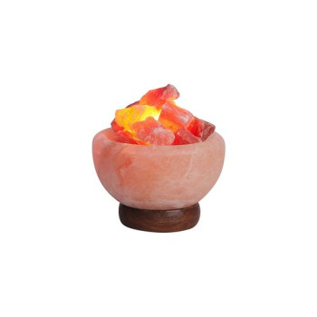 Rábalux Fuji barna-narancs asztali sólámpa (RAB-4097) E14 1 izzós IP20