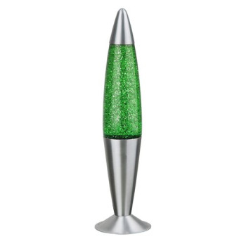 Rábalux Glitter zöld asztali lávalámpa (RAB-4113) E14/G45 1 izzós IP20