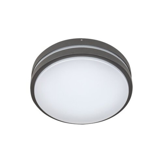 Rábalux Hamburg antracit-fehér LED kültéri mennyezeti lámpa (RAB-8847) LED 1 izzós IP44