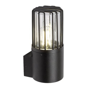 Rábalux Haren fekete kültéri fali lámpa (RAB-77083) E27 1 izzós IP54