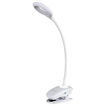Rábalux Harris fehér LED csiptetős lámpa (RAB-6448) LED 1 izzós IP20