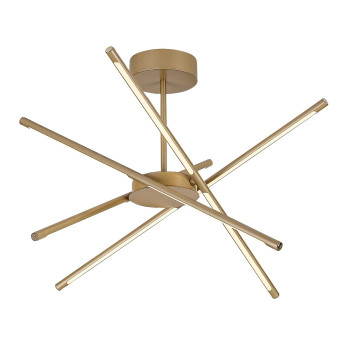 Rábalux Henli2 arany LED mennyezeti lámpa (RAB-71339) LED 1 izzós IP20