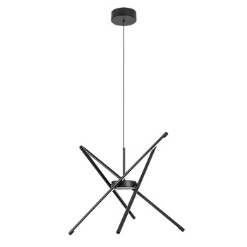 Rábalux Henli2 fekete LED függesztett lámpa (RAB-72338) LED 1 izzós IP20