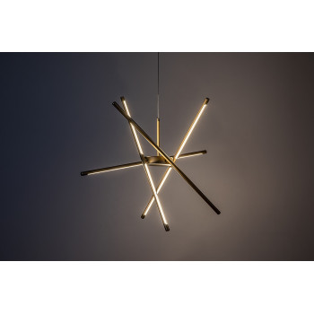 Rábalux Henli2 arany LED függesztett lámpa (RAB-72339) LED 1 izzós IP20