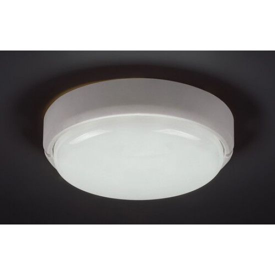 Rábalux Hort fehér LED kültéri fali lámpa, kültéri mennyezeti lámpa (RAB-7406) LED 1 izzós IP54